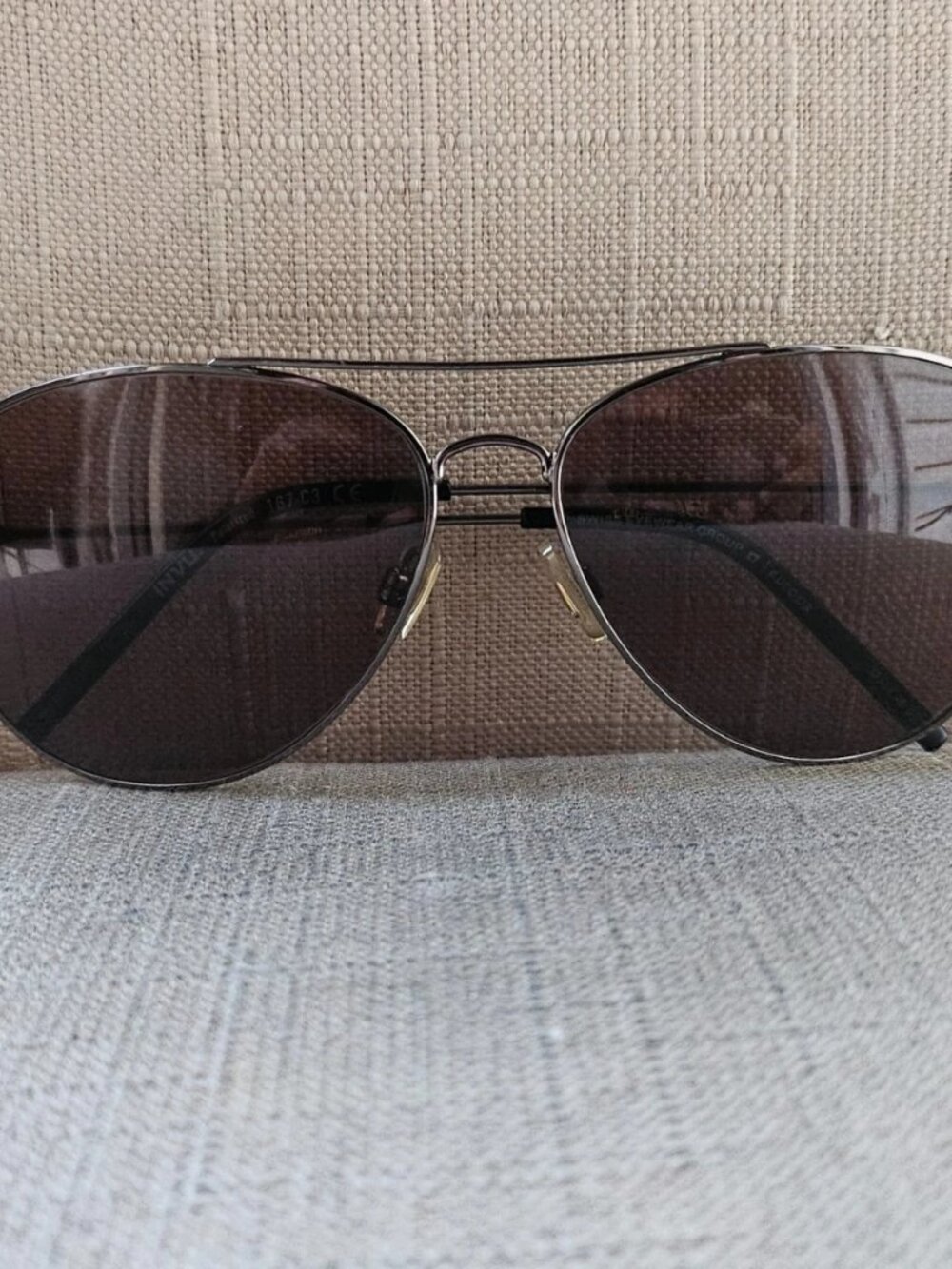 Swiss Eyewear Group Invu Men Sunglasses Gunmetal Polarized Eyewear Europa